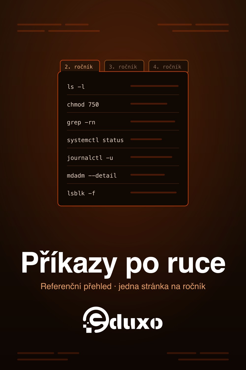 Obálka: Příkazy po ruce